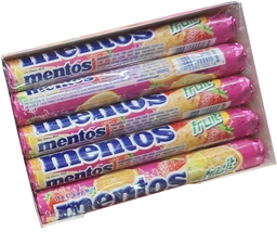 Mentos Candy, Mint Chewy Candy Roll, Fruit, 14 Count (pack of 15), Multi... - $25.28