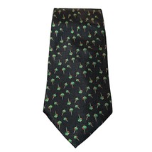 Puritan Mens Tie Black with Cocktail Martini Green Olives 100% Silk NeckTie - $11.99