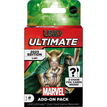UNO Ultimate Marvel Card Game Add-On Pack Loki Character Deck - $23.75