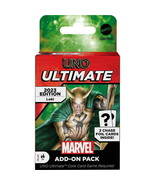 UNO Ultimate Marvel Card Game Add-On Pack Loki Character Deck - £18.76 GBP
