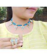 assamese golpota set Wedding Gold Plated Kundan Jewelry Set New - €27,85 EUR