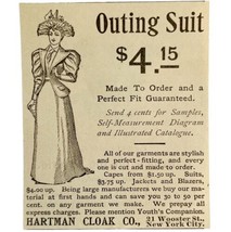 Hartman Cloak Outing Suit 1894 Advertisement Victorian Fashion ADBN1bbb - £7.89 GBP
