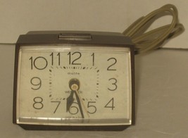 Vtg Westclox Electric Bold II Drowse Dialite Alarm Clock 22212 Works Made in USA - £7.10 GBP