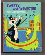 Tweety + Sylvester The Magic Voice Vintage 1976 Whitman Big Little Book   - £7.88 GBP