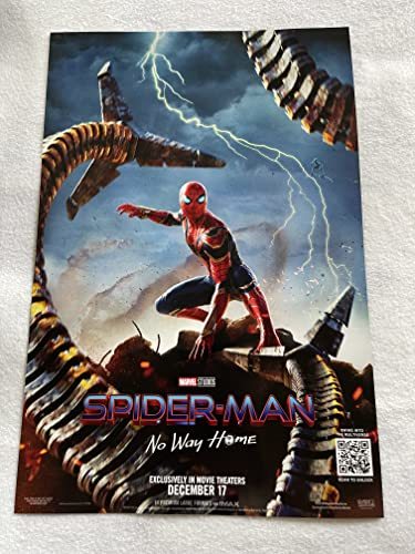 SPIDER-MAN NO WAY HOME 11.5"x17" D/S Original Promo Movie Poster 2021 Marvel Tom - $24.49