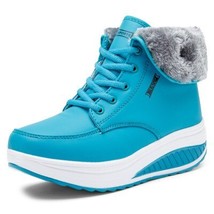 TIMETANG Toning Shoes Winter Warm Plus Velvet Sneakers Women Wee New Non-slip Hi - £39.78 GBP