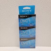 Sony DVC Digital Video Cassette Tape Mini DV 60 Minutes DVM60PRR Pack Of 3 - $16.73