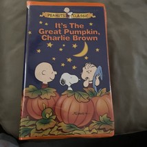 Peanuts Classic It&#39;s The Great Pumpkin, Charlie Brown Halloween VHS 1996 - £3.94 GBP