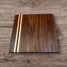 Handcrafted Cutting Board 12x12 Walnut Maple Utility Kitchen Essential R... - $828.12 MXN
