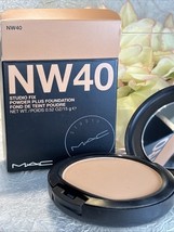 MAC Studio Fix Powder Plus Foundation - NW40 - w/puff FS ORIGINAL NIB Fr... - $26.68