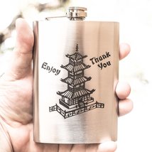 8oz Chinese Take-Out Flask L1 - £17.49 GBP