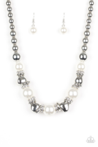 Paparazzi Hollywood Haute Spot White Necklace - New - $4.50