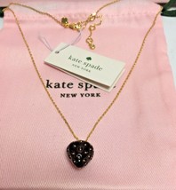 NWT Kate Spade New York Plated Tutti fruity strawberry mini pendant necklace New - $46.99