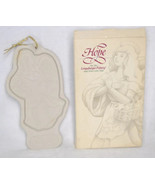 Vtg Longaberger 1994 Hope Angel 8&quot; Pottery Cookie Mold Orig Box - $16.99