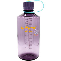 Nalgene Sustain 32oz Narrow Mouth Bottle (AUBERGINE) Purple Recycled Reusable - £12.40 GBP