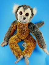 Vintage Russ Berrie Monkey Plush 11&quot; Gaspard Primate - £8.88 GBP