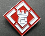 US ARMY 20TH ENGINEER BRIGADE COMBAT AIRBORNE CORPS LAPEL OR HAT PIN 1 INCH - £4.57 GBP