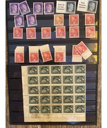 Lot de 43 timbres-poste Allemagne nazie et Moravie Bohême Hitler WWII - $27.47 CAD