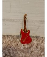 ZZ Top Band Music 1.5&#39;&#39; Guitar Pinback Vintage Red - $14.99