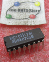 MC10H176L Motorola ECL Flip-Flop IC Ceramic 10H176 - NOS Qty 1 - $5.69