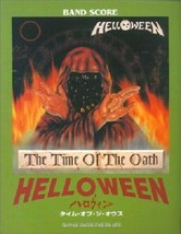 Helloween The Time Of The Oath Band Score Japan Guitar - £178.75 GBP