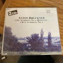 Symphony No. 4 Romantic and Symphony No. 2 by Anton Bruckner (CD, 1990) - £5.57 GBP