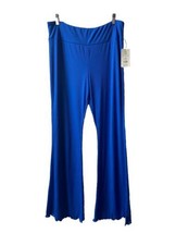 No Boundaries Pull on Flare Pants Womens Royal Blue Size XL Curly Hem St... - $13.74