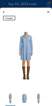 BeachLunchLounge Tiered Button-Down Shirtdress L NWT - £19.36 GBP