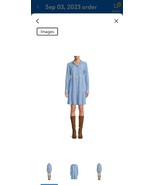 BeachLunchLounge Tiered Button-Down Shirtdress L NWT - £19.38 GBP