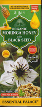 Essential Palace Organic Moringa Honey With Black Seed 5-1 Powerful Extract - £17.76 GBP