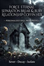 ⚰️ Eternal Break Up Couple Coffin Curse - Shatter Bonds Decay Connection... - $53.99