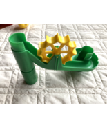Discovery Toys Marbleworks Marble Run Green Paddle Wheel Part Piece - $20.04 CAD