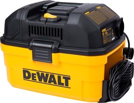 DEWALT DXV04T Portable 4 Gallon Wet/Dry Vacuum, Yellow - £138.12 GBP