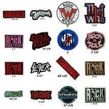 Whitesnake Weezer The Who Queen We Will Rock You Slayer Scorpions Iron On Patch - £4.38 GBP+