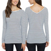 Ellen Tracy ~ Women&#39;s Size XL ~ Long Sleeve ~ Reversible 2-in-1 Top ~ Tee - £17.93 GBP