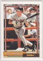 M) 1992 Topps Baseball Trading Card - Brady Anderson #268 - $1.97