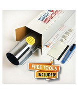 Buy Decorative Film BDF S15 Window Film One Way Mirror Silver 15 (Dark) ... - $6.99