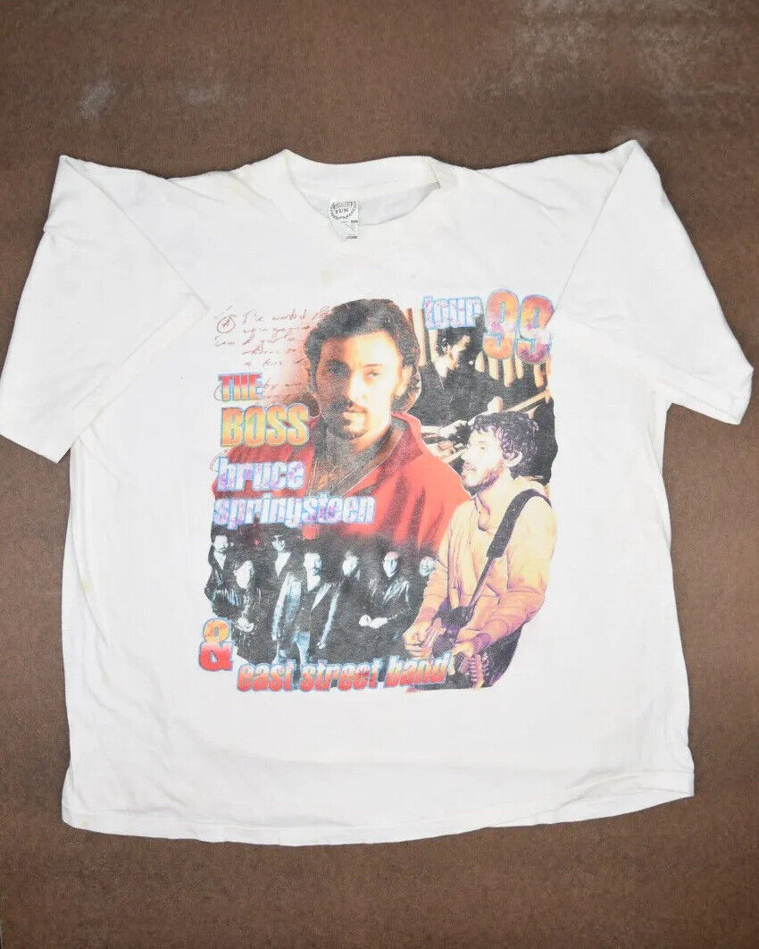 Primary image for Vintage Bruce Sprintsteen The Boss 1999 Tour T Shirt Mens L East Street Band