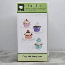 Cricut Lite CUPCAKE WRAPPERS Cartridge, Booklet, &amp; Keypad Overlay # 2000157 - $5.93