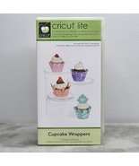 Cricut Lite CUPCAKE WRAPPERS Cartridge, Booklet, &amp; Keypad Overlay # 2000157 - $5.93