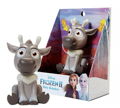 Disney Frozen II Baby Reindeer Bobblehead 3.5&quot; Figure New in Package - £8.02 GBP