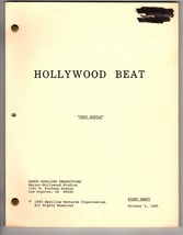 *Hollywood Beat - Fast Hustle First Draft Script 10/02/85 Season 1, Ep. 8 - £58.73 GBP