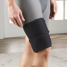 Hammacher Bell-Horn Hamstring Pain Relieving Leg Knee Thigh Quad Wrap - $21.80