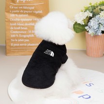 New Pet Dog Sweatshirt Clothes for Small Medium Dogs, Winter Warm Fleece Embroid - £49.79 GBP