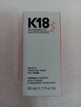 K18 Leave-In Molecular Repair Hair Mask - 1.7 fl oz FREE SHIPPING - £57.81 GBP