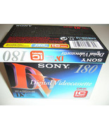 Sony DVC 180min Digital Videocassette ic chip dv180mem2 - $88.36 CAD