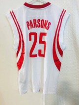 Adidas NBA Jersey Houston Rockets Chandler Parsons White sz M - $8.41