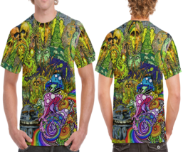 DMT DRUG Dark Psychedelic Hallucinogen lsd acid hippie  Mens Printed T-S... - £11.55 GBP+