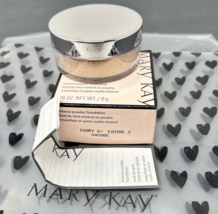 Mary Kay Mineral Powder Foundation  **IVORY 2*  040985 Discontinued NEW ... - $1,193.05 MXN