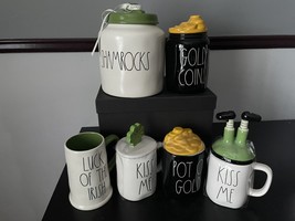 Rae Dunn Artisan Collection St. Patrick&#39;s Day Mugs and Canisters -  You ... - $29.65+